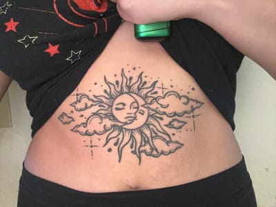 Broken Clover Tattoo