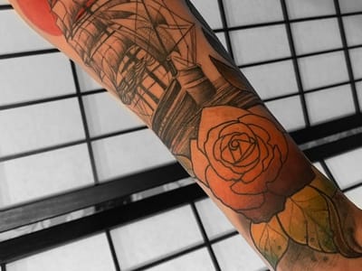 Broken Clover Tattoo