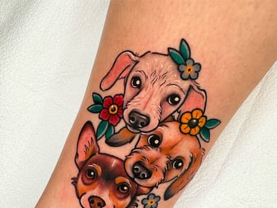 Broken Hearts Tattoo