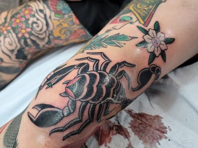 Broken Lantern Tattoo