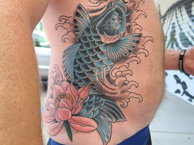 Broken Lantern Tattoo