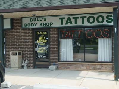 Bulls Body Shop Tattoos