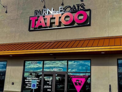 Burn The Boats Tattoo