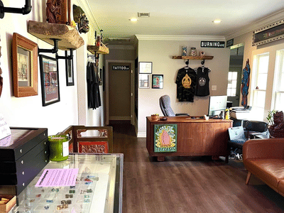 Burning Lotus Tattoo