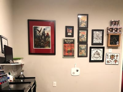 Burning Lotus Tattoo