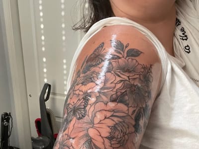 Burning Lotus Tattoo