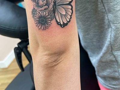 Burning Lotus Tattoo