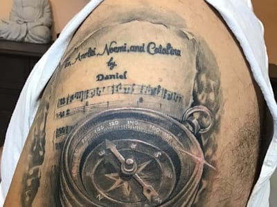 Burning Lotus Tattoo