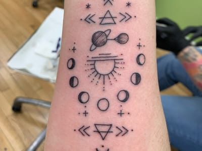 Burning Lotus Tattoo