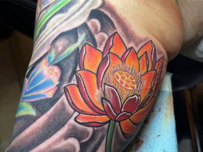 Burning Sparrow Tattoo