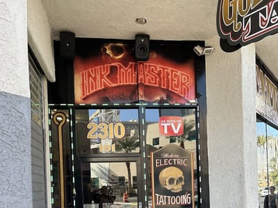 Cleen Rock One's Golden Skull Tattoo