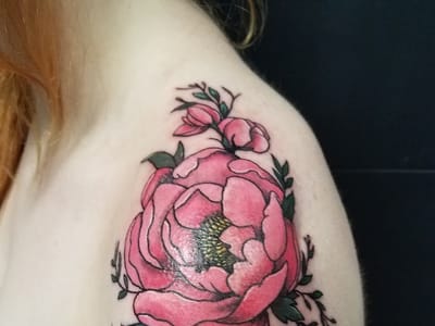 Crow In Ascension Tattoo