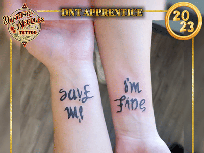 Dancing Needles Tattoo