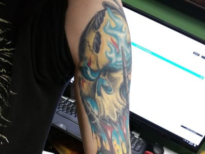 Dark Matter Tattoo