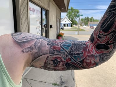 Darkside Tattoo By Jesse Skywalker