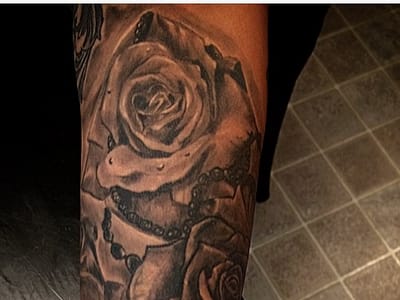 Decorated Temple Tattoo