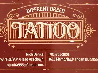 Diffrent Breed Tattoo