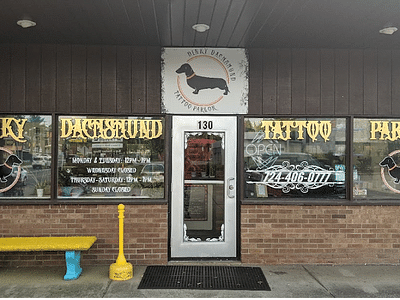 Dinky Dachshund Tattoo Parlor