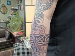 Donovan's Black Label Tattoo