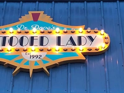 Dr. Dave's Tattooed Lady