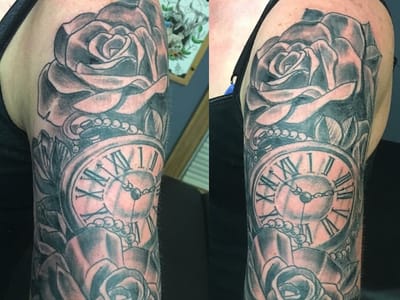 Dropped Anchor Tattoo