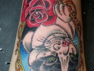 Dropped Anchor Tattoo