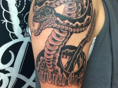 Dropped Anchor Tattoo