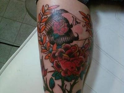 Dropped Anchor Tattoo