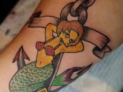 Drunken Monkey Tattoo