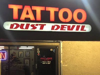 Dust devil tattoo
