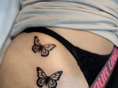 Eights and Aces Tattoo