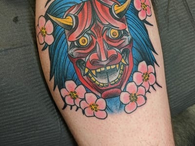 Electric Blue Tattoo