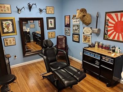 Electric Blue Tattoo