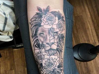 Electric Blue Tattoo