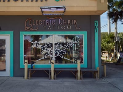 Electric Chair Tattoo