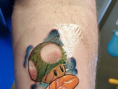 Electric Expression Tattoo