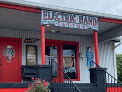 Electric Hand Tattoo