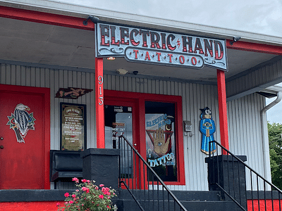 Electric Hand Tattoo
