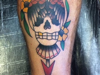 Electric Hand Tattoo