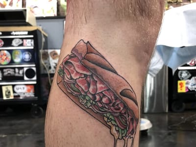 Electric Hand Tattoo