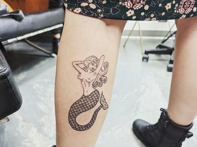 Electric Hand Tattoo