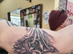 Electric Hare Tattoo