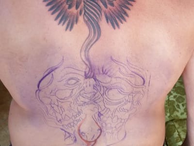 Electric Mermaid Tattoo