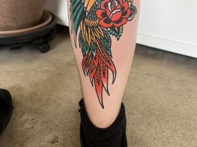 Electric Monarch Tattoo