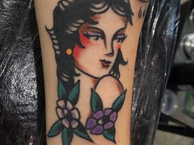 Electric Monarch Tattoo