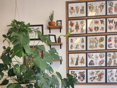 Electric Monarch Tattoo