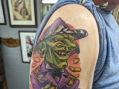 Electric Panther Tattoo