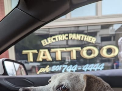Electric Panther Tattoo