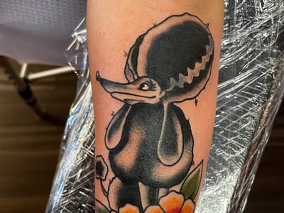 Electric Peach Tattoo