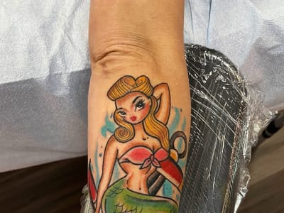 Electric Peach Tattoo